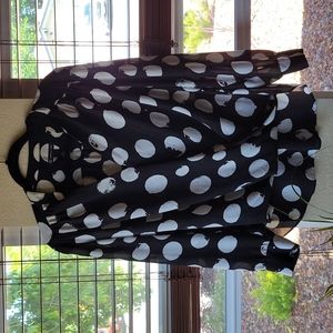 INC High Low Long Sleeve Top